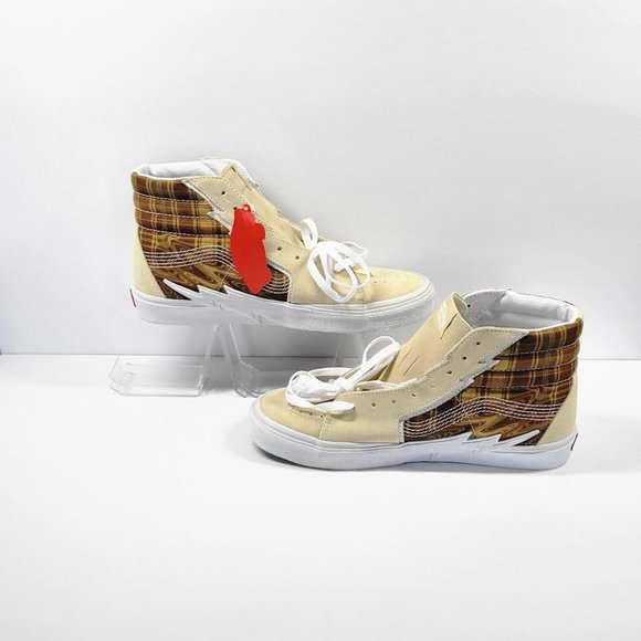 VANS SK8 hi bolt Liquid Biscotti sneakers Sz 12  NEW - Picture 5 of 8